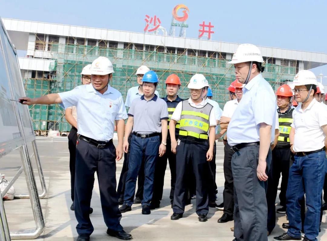 集团公司党委书记、董事长周文到南宁沙... 